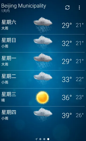 谷歌天气最新手机版 谷歌天气最新手机版